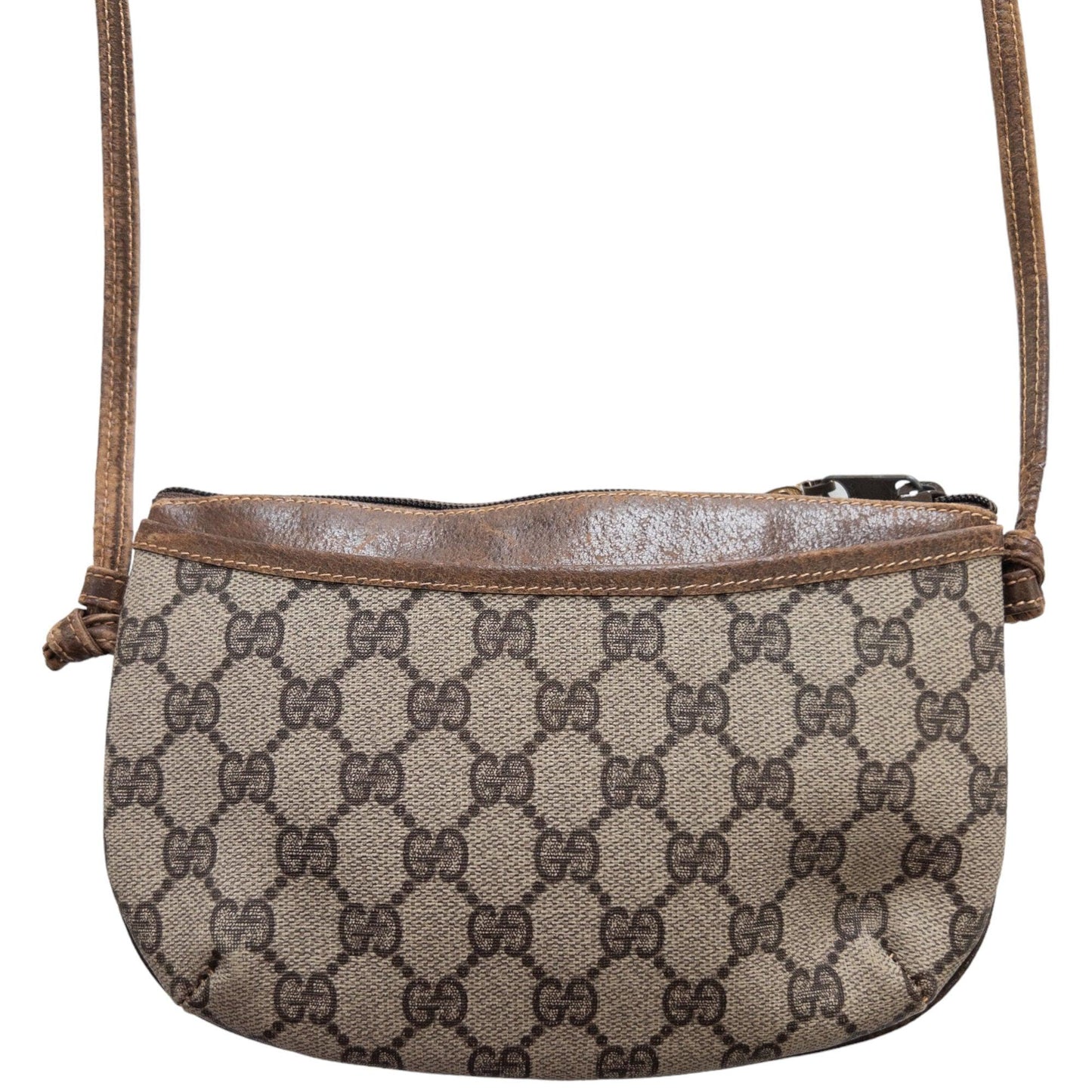 Vintage Gucci Monogram Crossbody Bag