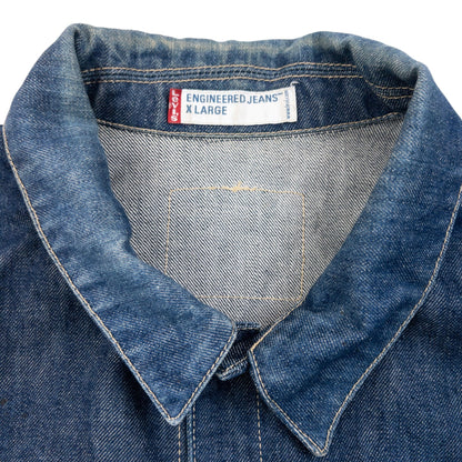 Vintage 2000s Levi's Button Up Denim Jacket Size XL | XL, Blue