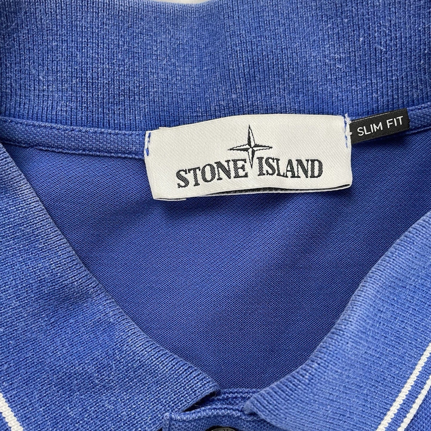 Stone Island Polo Shirt, Size 3XL | Stone island, Blue