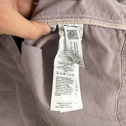 C.P. Company Corduroy Overshirt Lilac (XL) | Extra Large, Lilac