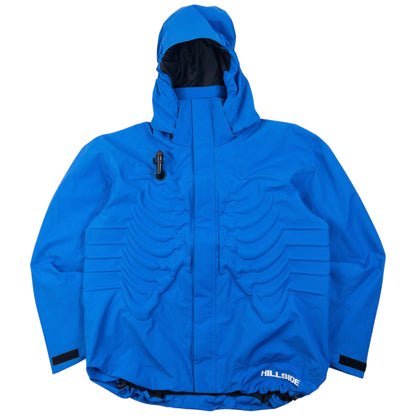 Hillside Inflatable Skeleton Waterproof Jacket Size L | Large, Blue