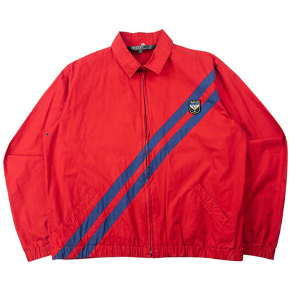 Vintage 90s Polo Ralph Lauren Uni Crest Jacket Size S | Small, Red
