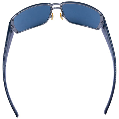 Vintage 2000s Chanel Sunglasses | O/S, Blue