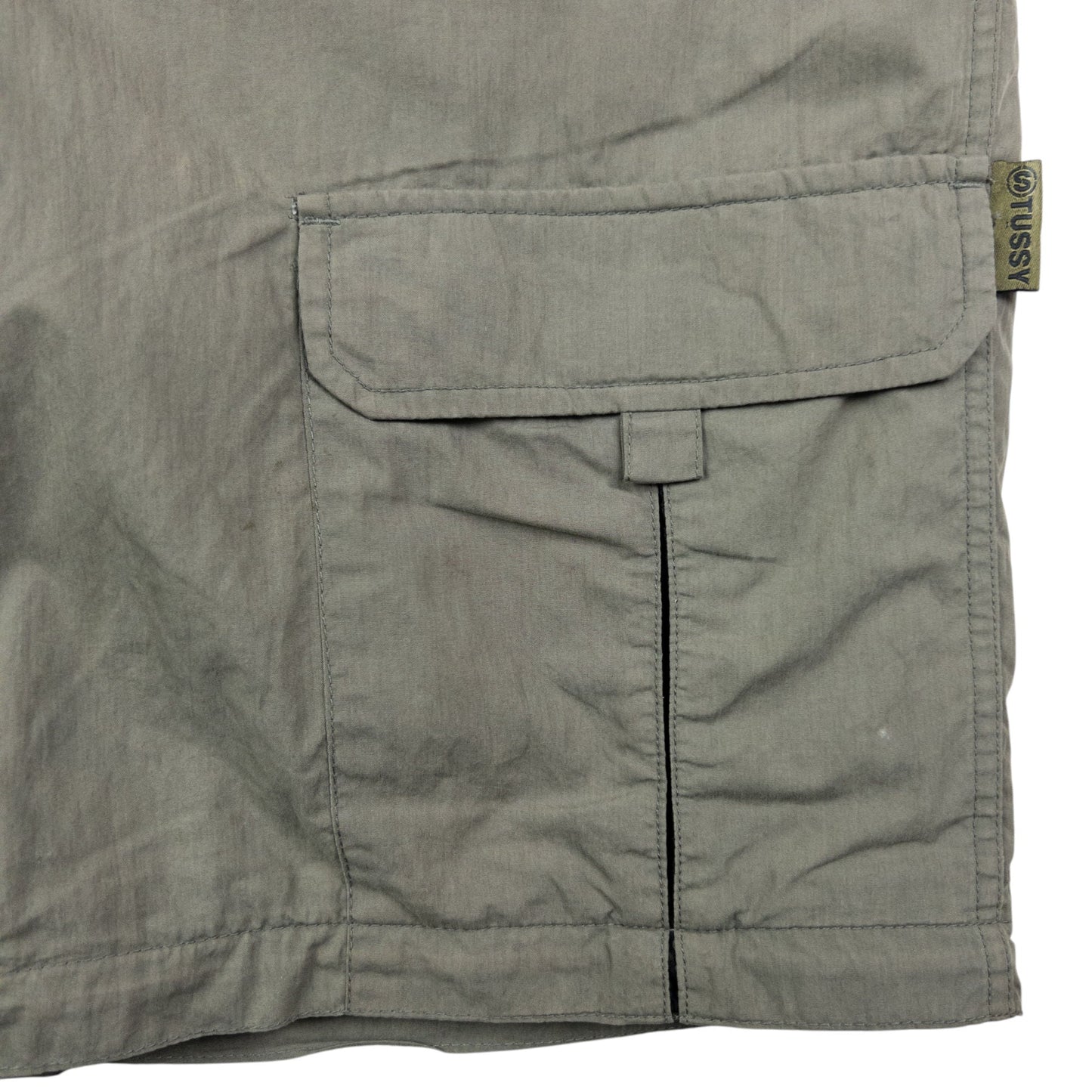 Vintage Stussy Surplus Lightweight Zip-Off Trousers Size W36