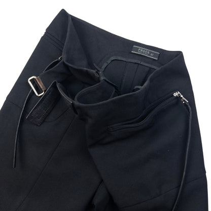 Vintage Prada Stretch Trousers Womens Size W30