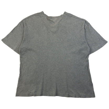 Vintage 2000s YSL Yves Saint Laurent Embroidered T Shirt Size M | Medium, Grey