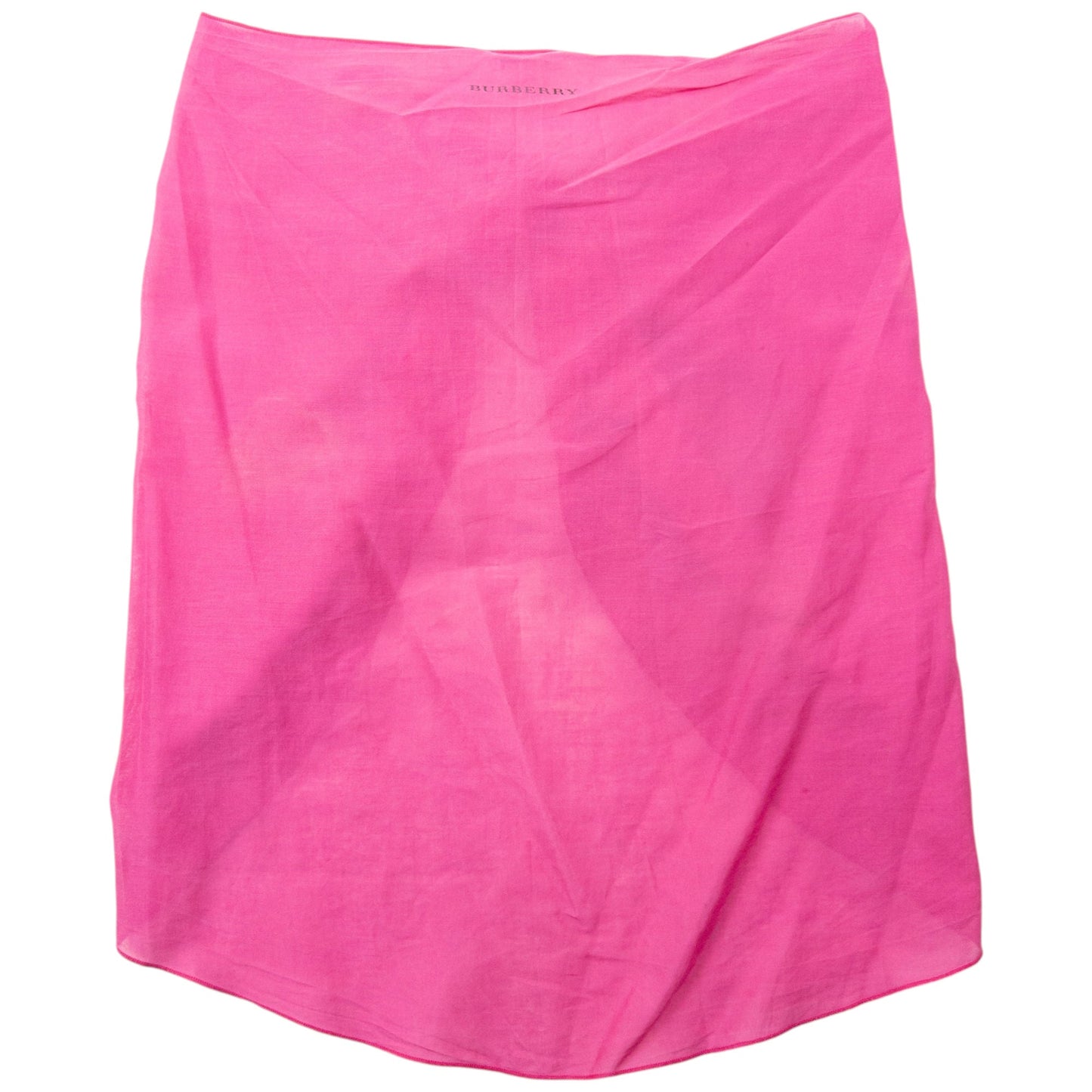 Vintage 2000s Burberry Sarong Wrap Skirt Womens Size M | Medium, Pink
