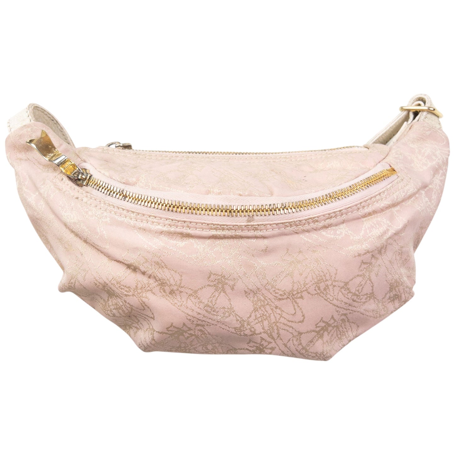 Vintage 90s Vivienne Westwood Orb Pattern Crossbody Bag | O/S, Pink