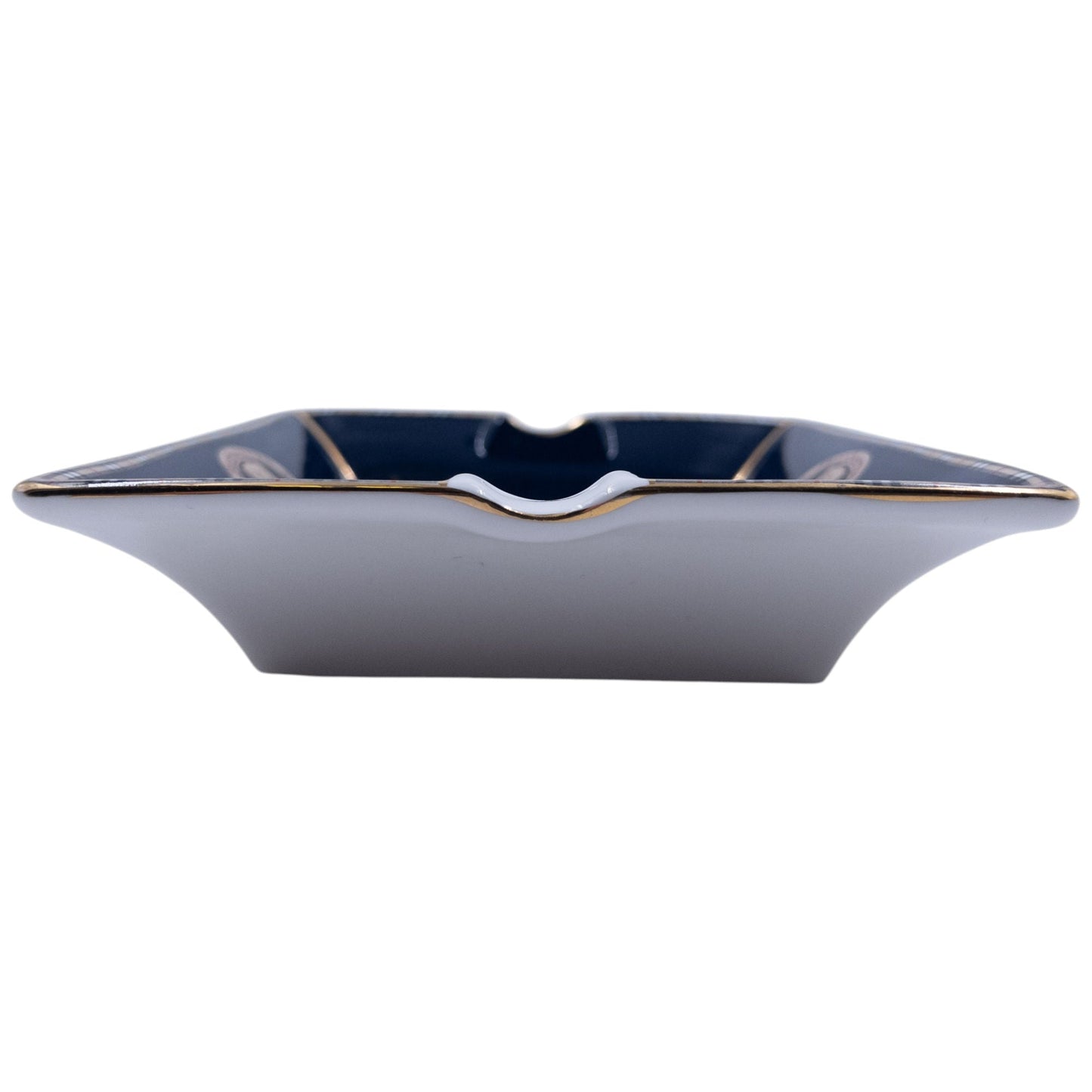 Vintage 90s Burberry Nova Check Fine Bone China Ashtray | O/S, Mixed