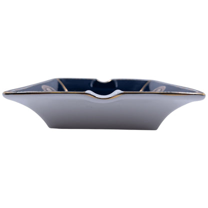 Vintage 90s Burberry Nova Check Fine Bone China Ashtray | O/S, Mixed
