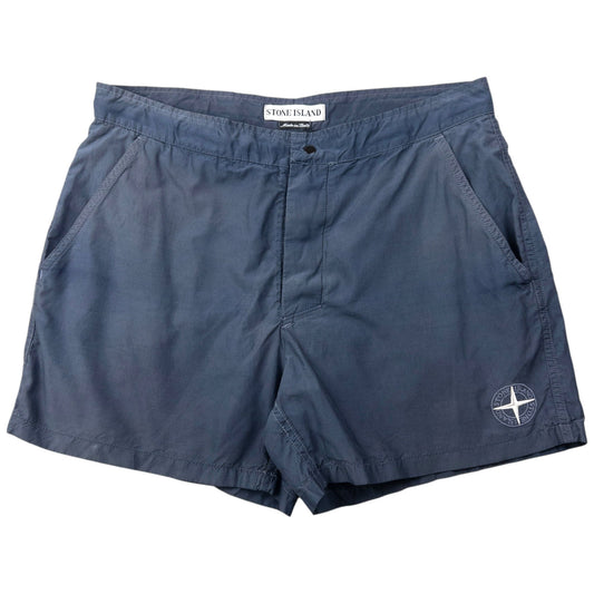 Vintage 2000s Stone Island Swim Shorts Size M | Medium, Grey Blue