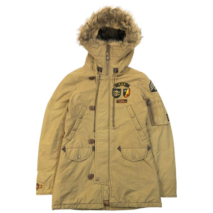 Vintage 90s Hysteric Glamour Fur Hood Cape Jacket Womens Size M | Medium, Multicoloured