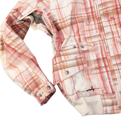 Vintage 2000s Oakley Pattern Zip Up Snowboarding Jacket Womens Size M | Medium, Red