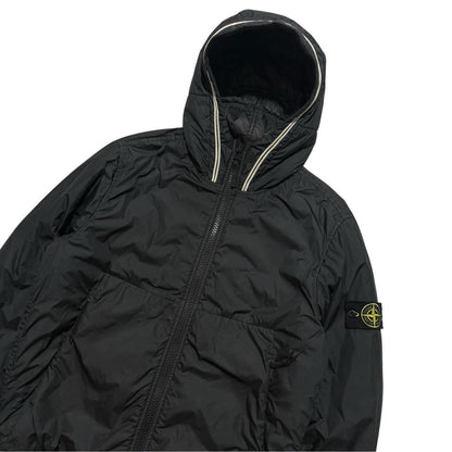 Stone Island Garment Dyed Crinkle Reps Jacket | Large, Black