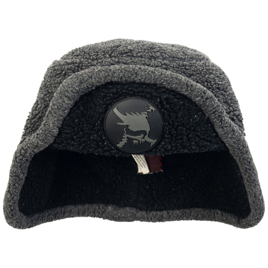 Vintage 90s Oakley Fleece Skull Trapper Hat | O/S, Black