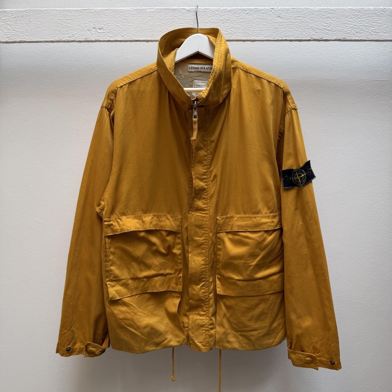 1992 Stone Island Raso Gommato Jacket (M) | Medium, Green