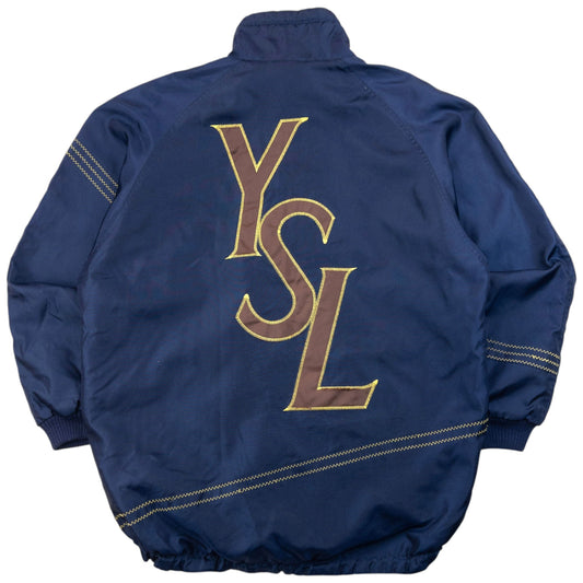 Vintage 90s YSL Yves Saint Laurent Fleece Lined Jacket Size XL | XL, Multicoloured