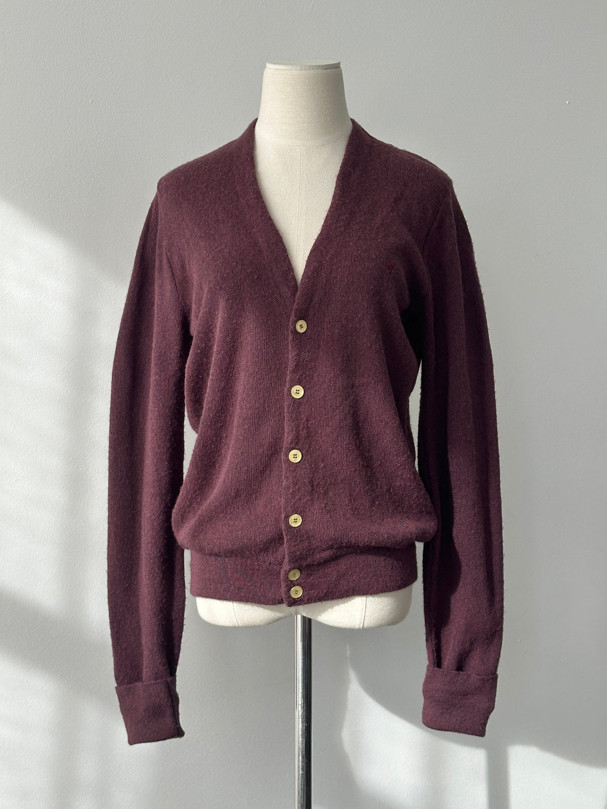 Christian Dior 1990s Knit Logo Cardigan - S