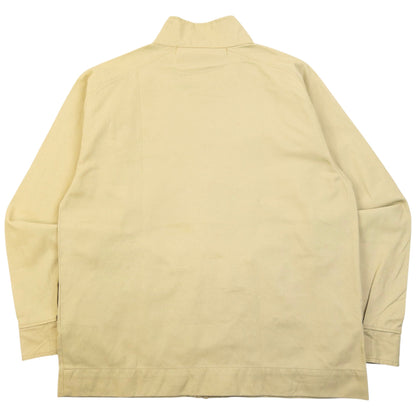 Vintage 2000s YSL Yves Saint Laurent Zip Up Jacket Size S | Small, Cream