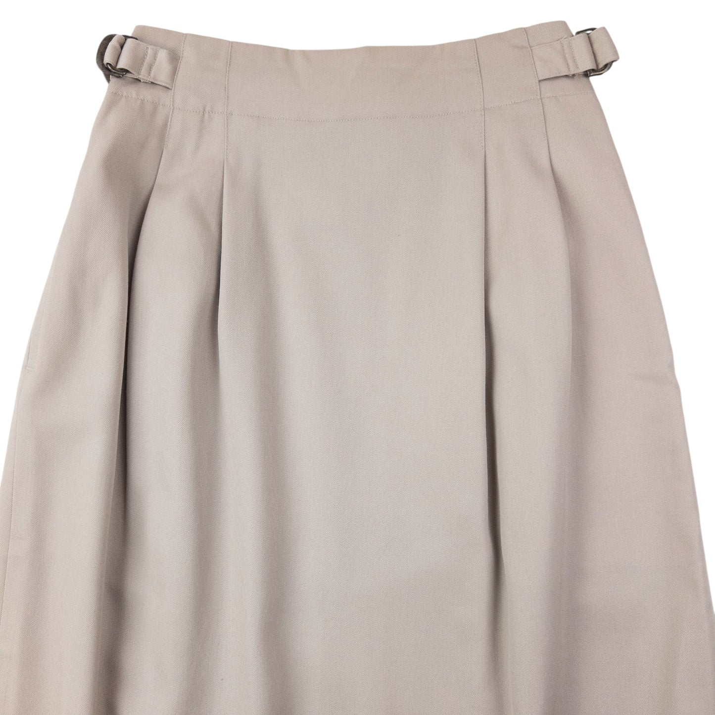 Vintage Plantation By Issey Miyake Pleated Wrap Skirt Womens Size W24 | W28, Beige