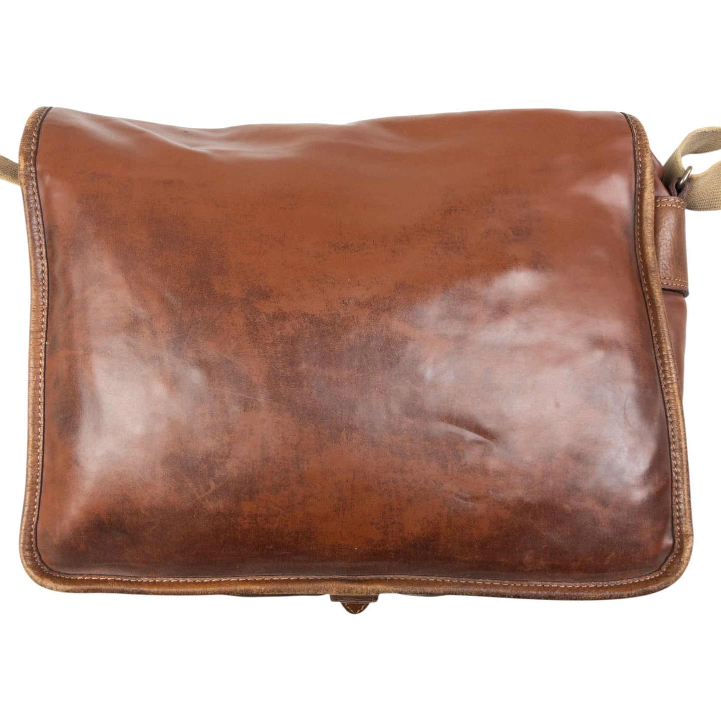 Vintage CP Company Leather Messenger Crossbody Bag