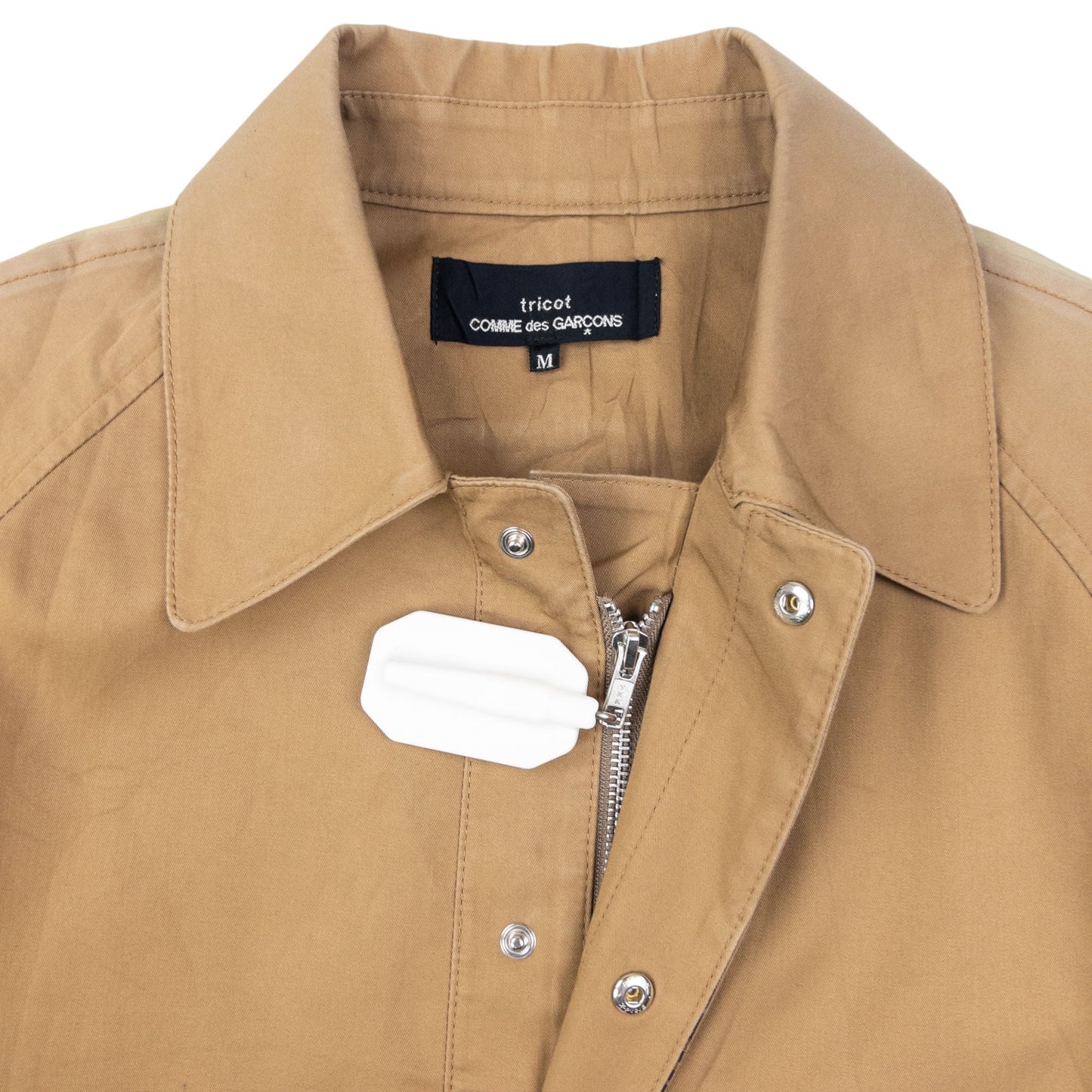 Vintage 2000s Comme Des Garçons Tricot Trench Jacket Size S