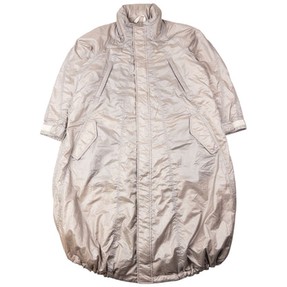 Vintage 2000s Issey Miyake Parachute Zip Up Rain Jacket Size L | Large, Grey