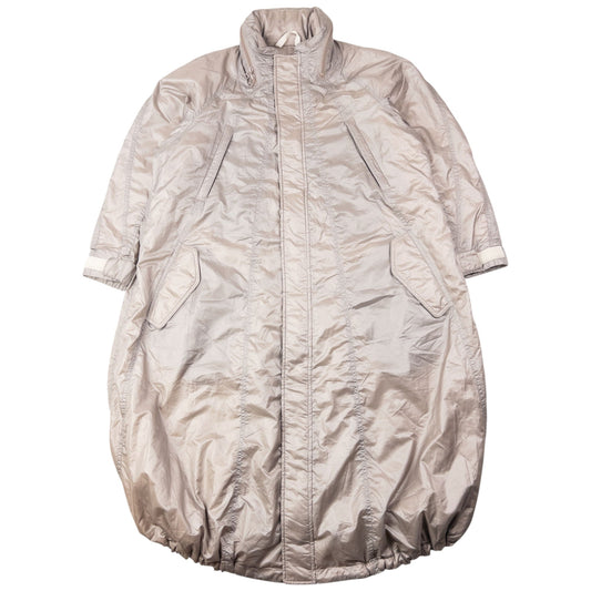 Vintage 2000s Issey Miyake Parachute Zip Up Rain Jacket Size L | Large, Grey