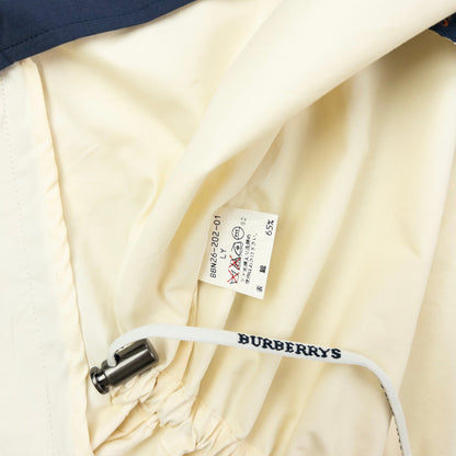 Vintage 90s Burberry Zip Up Jacket Size L | Large, Cream