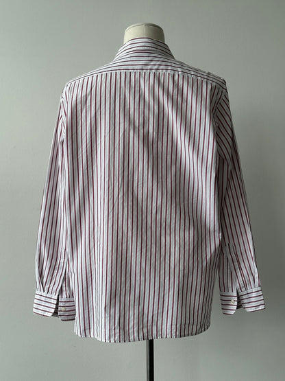 Christian Dior Monsieur 1990s Pure Cotton Striped Shirt - L-XL