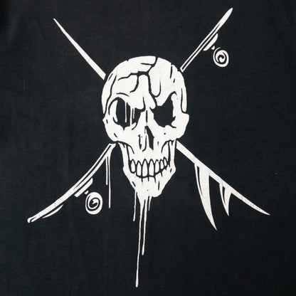 Stussy X Neighborhood Skull Skater Graphic T Shirt Size S