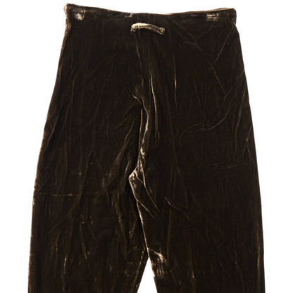 Vintage 90s Jean Paul Gaultier Femme Velour Trousers Womens Size W24 | W24, Brown