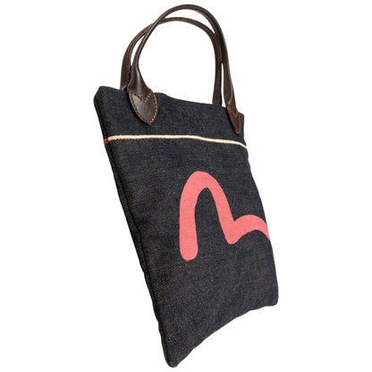 Vintage Evisu Gull Japanese Denim Handbag