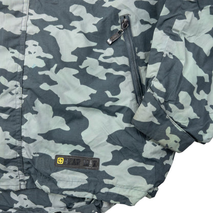 Vintage BEAR BM2-ICE Camo Goggle Hood Jacket Size L | Large, Multicoloured
