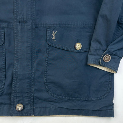 Vintage 90s YSL Yves Saint Laurent Reversible Jacket Size L | Large, Multicoloured