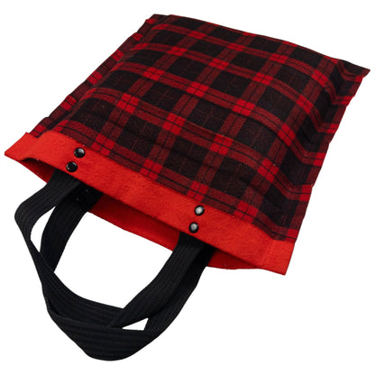 Vintage Issey Miyake Tartan Handbag