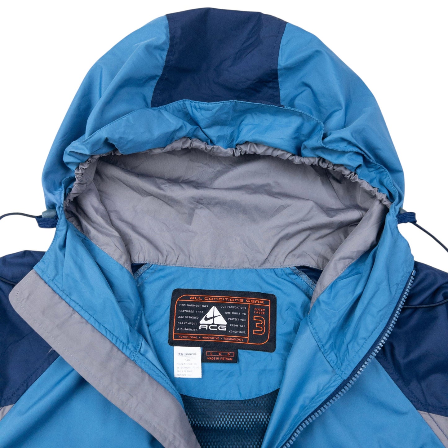 Vintage 2000s Nike ACG Lightweight Half Zip Jacket Size L