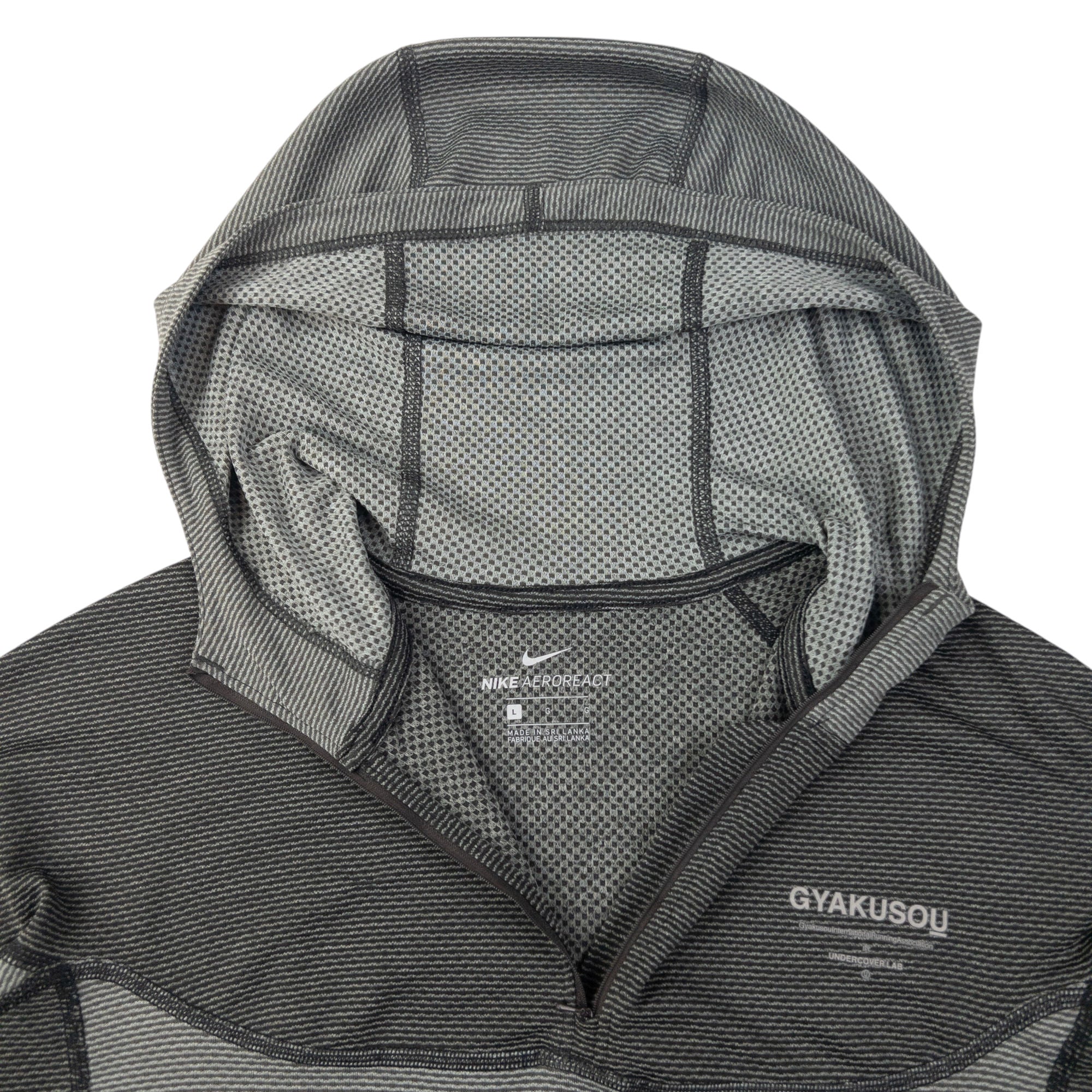 Vintage Nike Gyakusou Undercover Lab Crew Q Zip Hoodie Size S