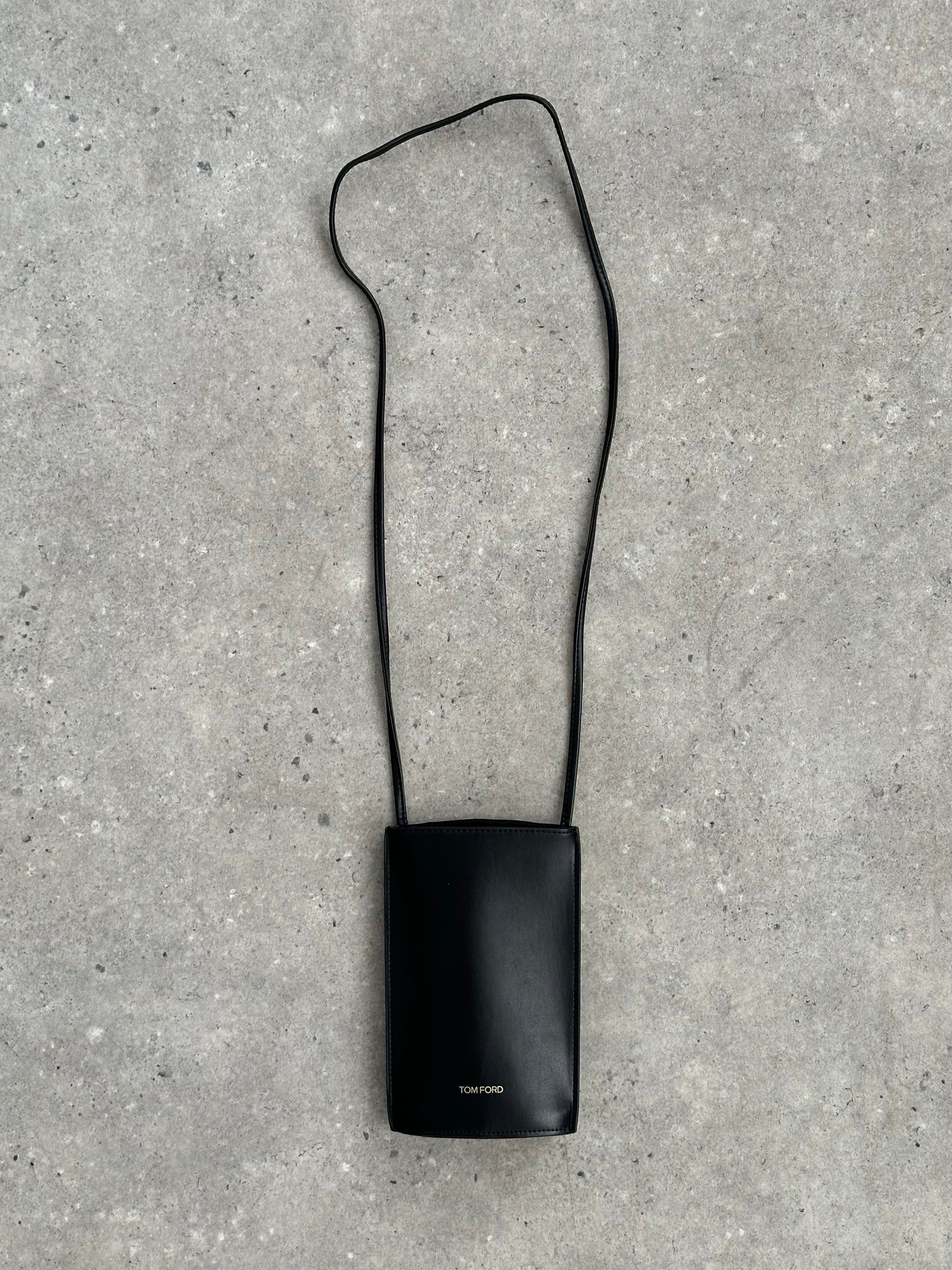 Tom Ford 2000s Leather Crossbody Bag