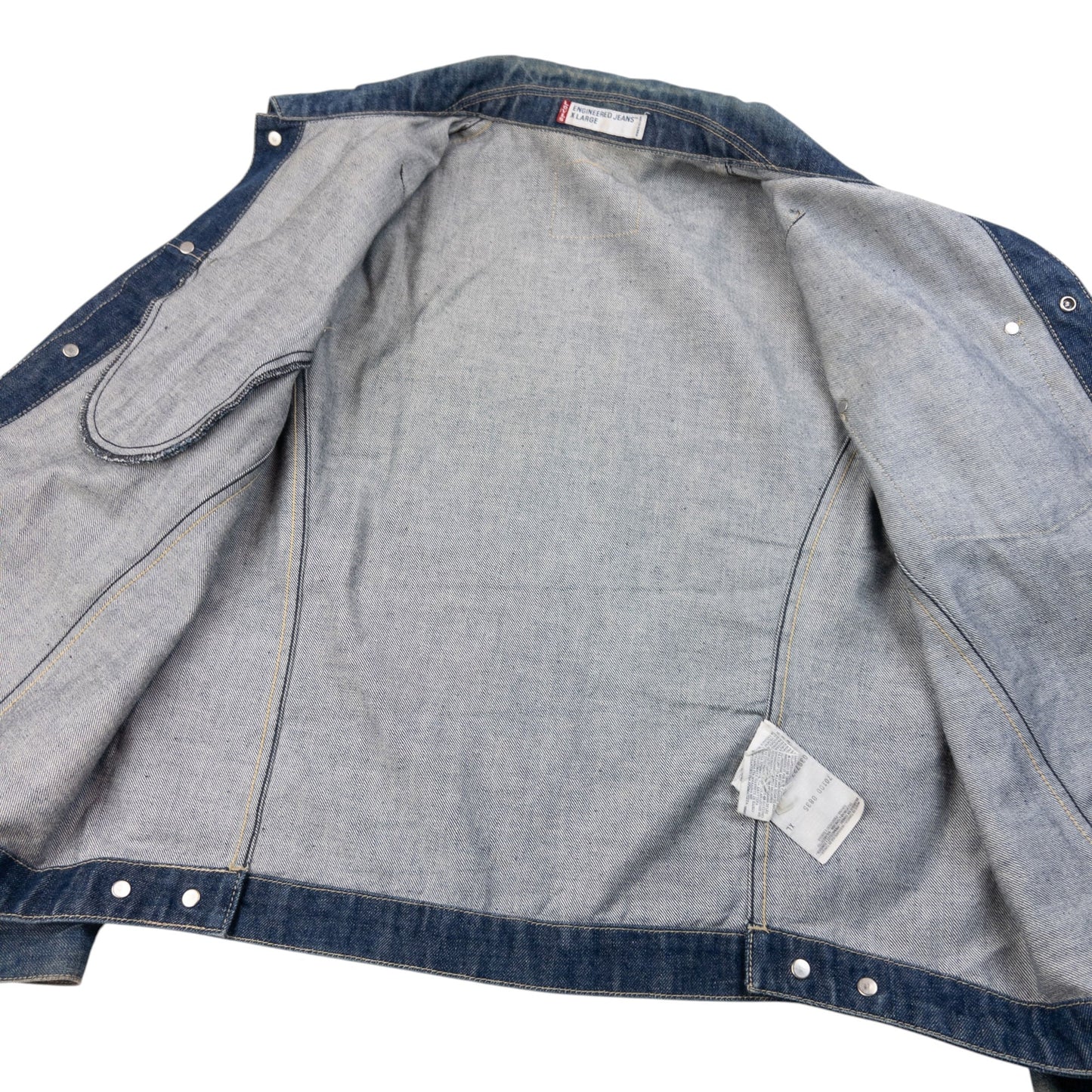 Vintage 2000s Levi's Button Up Denim Jacket Size XL | XL, Blue