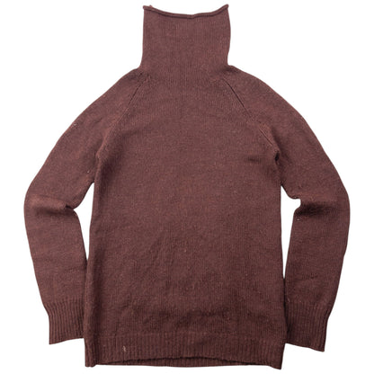 Vintage 2000s Yohji Yamamoto Wool Turtleneck Jumper Womens Size S | Small, Multicoloured