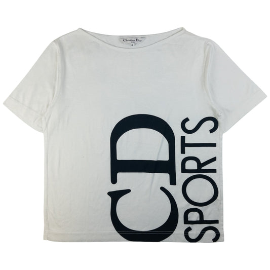Vintage Dior Sports Graphic T Shirt Womens Size M