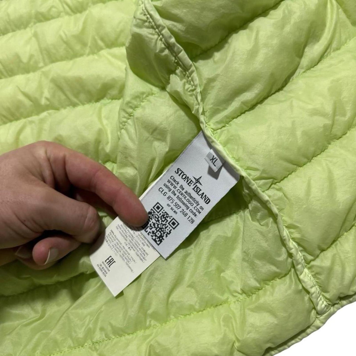 Stone Island Garment Dyed Down Overshirt