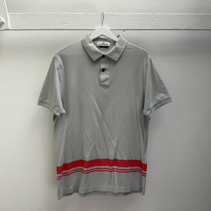 Stone Island Marina Polo Shirt (L) | Large, Grey