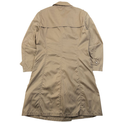 Vintage 2000s Prada Trench Jacket Womens Size S | Small, Beige