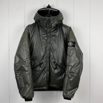 Stone Island Ice Jacket Teal (L) | Large, Red