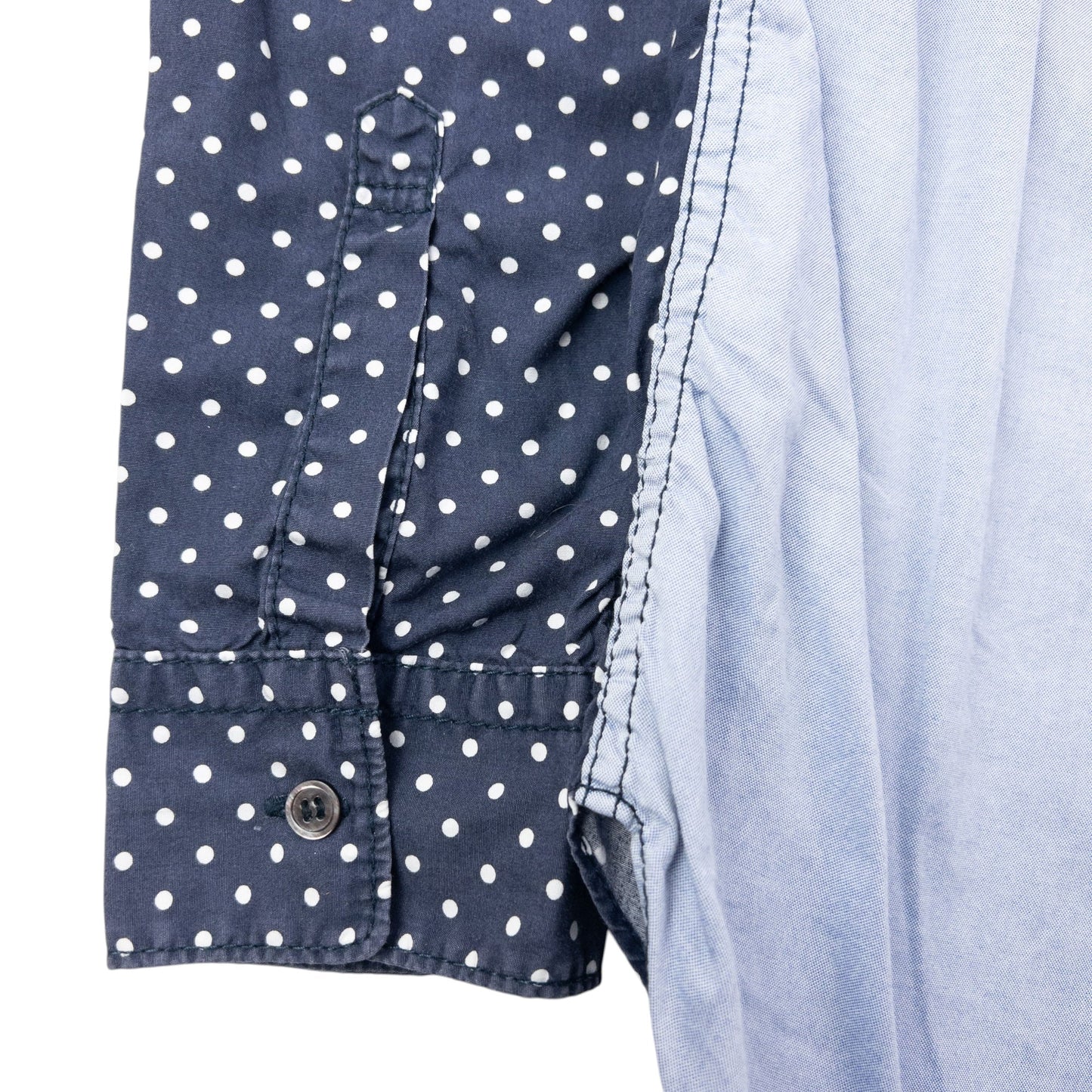 Vintage Comme Des Garçons HOMME Long Sleeve Button Up Shirt Size M | Medium, Blue