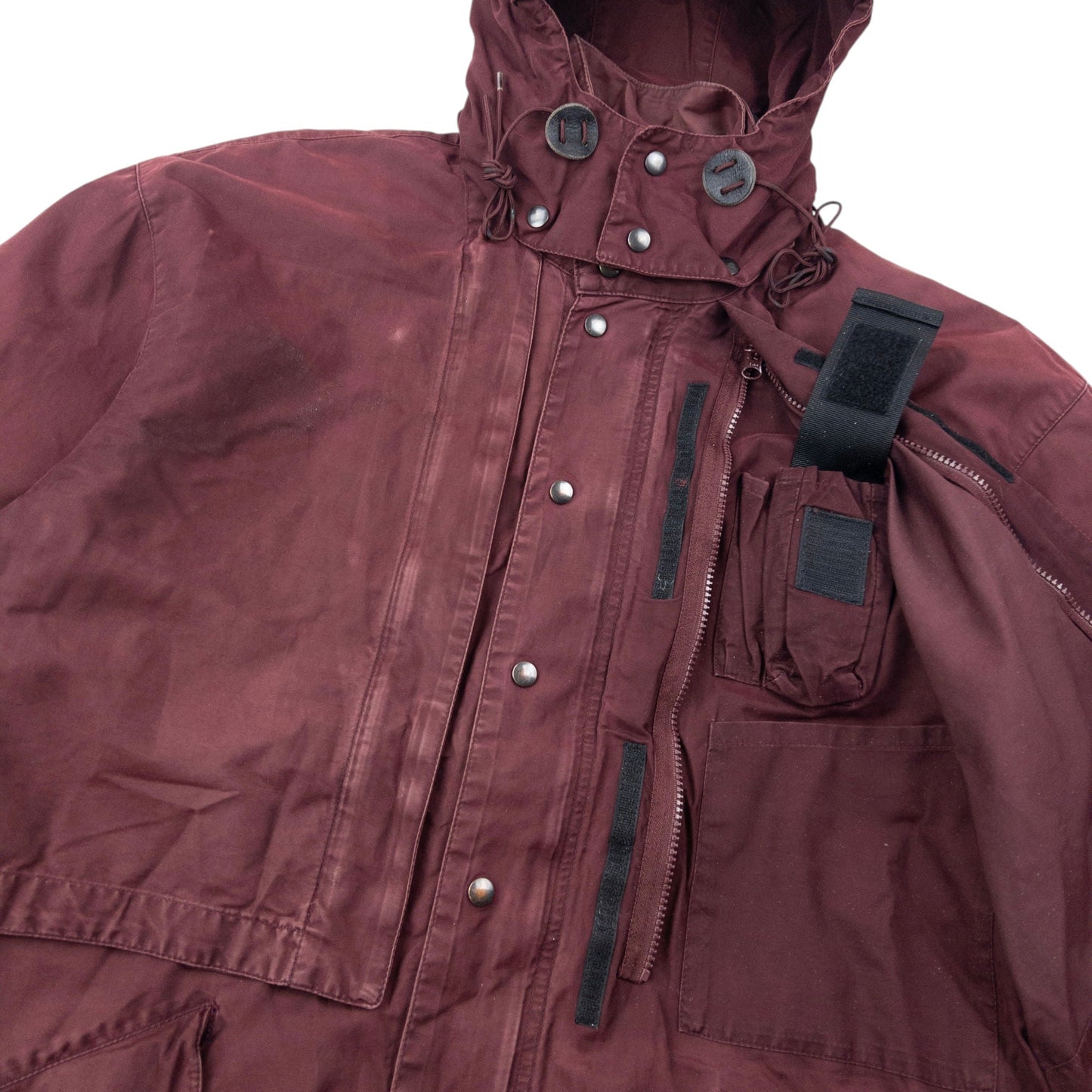 Vintage 2000s Levi's Red Tab Stealth Layered Pocket Jacket Size XL | XL, Burgundy