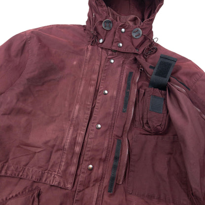 Vintage 2000s Levi's Red Tab Stealth Layered Pocket Jacket Size XL | XL, Burgundy