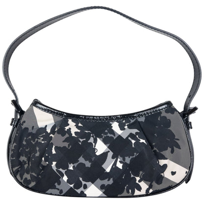 Vintage Burberry Floral Nova Check Shoulder Bag